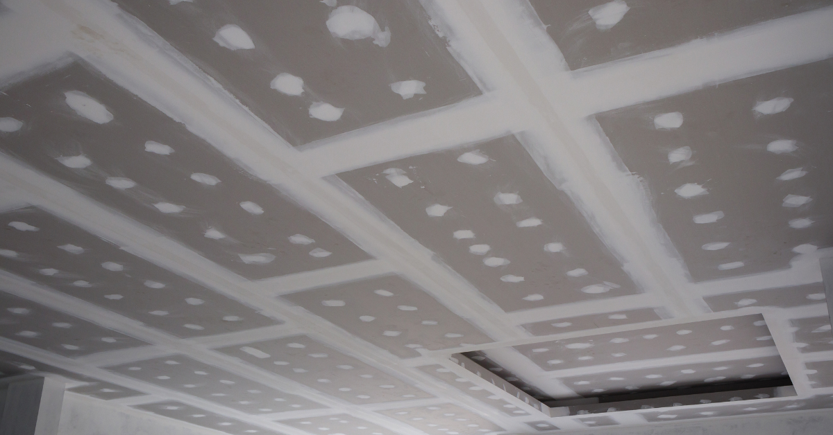Professional Ceiling Installation Before